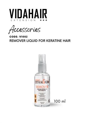 REMOVER FOR HAIR EXTENSIONS WITH KERATIN 100ML